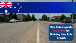 Dividing Line Offence to Cost Aussie Drivers $423 – Fine Targets Widespread Driving Mistake