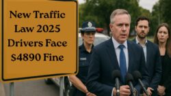 New Traffic Law 2025 Record $4890 Fine Announced for Australian Drivers