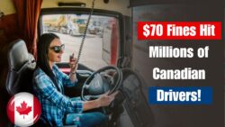 Millions of Canadian Drivers Hit with $70 Fines After DMV Hands Over Details