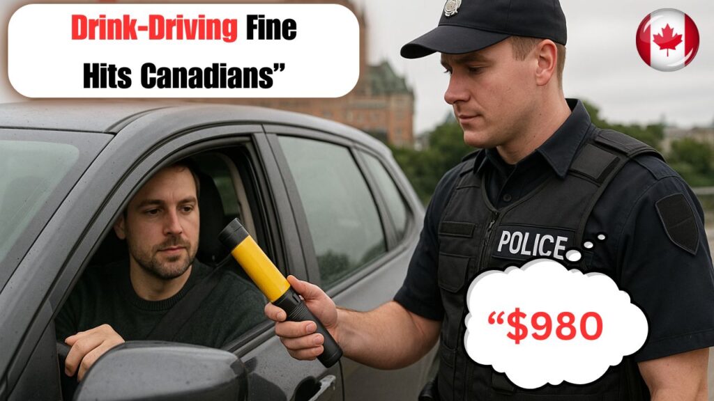$980 Drink-Driving Penalty