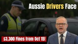 Aussie Drivers Face $3,300 Fines and Six Demerit Points Starting October 15 – New Cameras Target Speeding