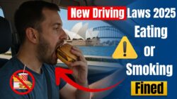 Australia’s New Driving Laws Take Effect October 2025 – Eating, Drinking or Smoking at the Wheel Could Cost You