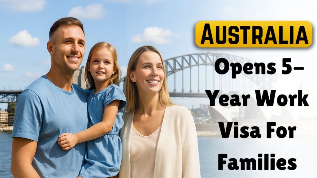 Australia Opens 5-Year Work