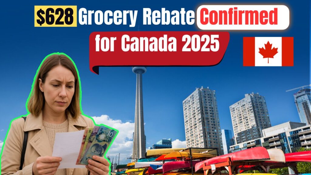 CRA Confirms $628 Canada Grocery Rebate October 2025