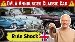 DVLA Publishes 2025 Classic Car Rule Changes – MOT Exemptions, Evidence Required & Registration