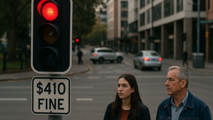 Fine for Red Light Breach