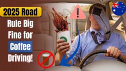 Drinking Coffee While Driving to Draw On-the-Spot Fines – Australia Tightens 2025 Road Laws