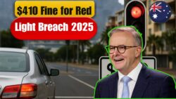 Drivers in Australia Face $410 Fine in 2025 For Red Light Breach at Stop Line Even If they do not Cross Junction