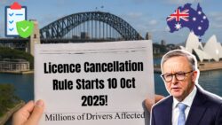 Australia to Enforce New Licence Cancellation Rule on 10 October 2025 – Millions of Drivers Affected