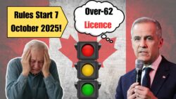 Canada Driving Licence Update: New Rules for Over-62s Starting 10 October 2025