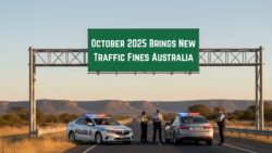 October 2025 Shock for Aussie Drivers – New Nationwide Traffic Fines, Zero-Tolerance DUI Rules, and Hefty Penalties Incoming